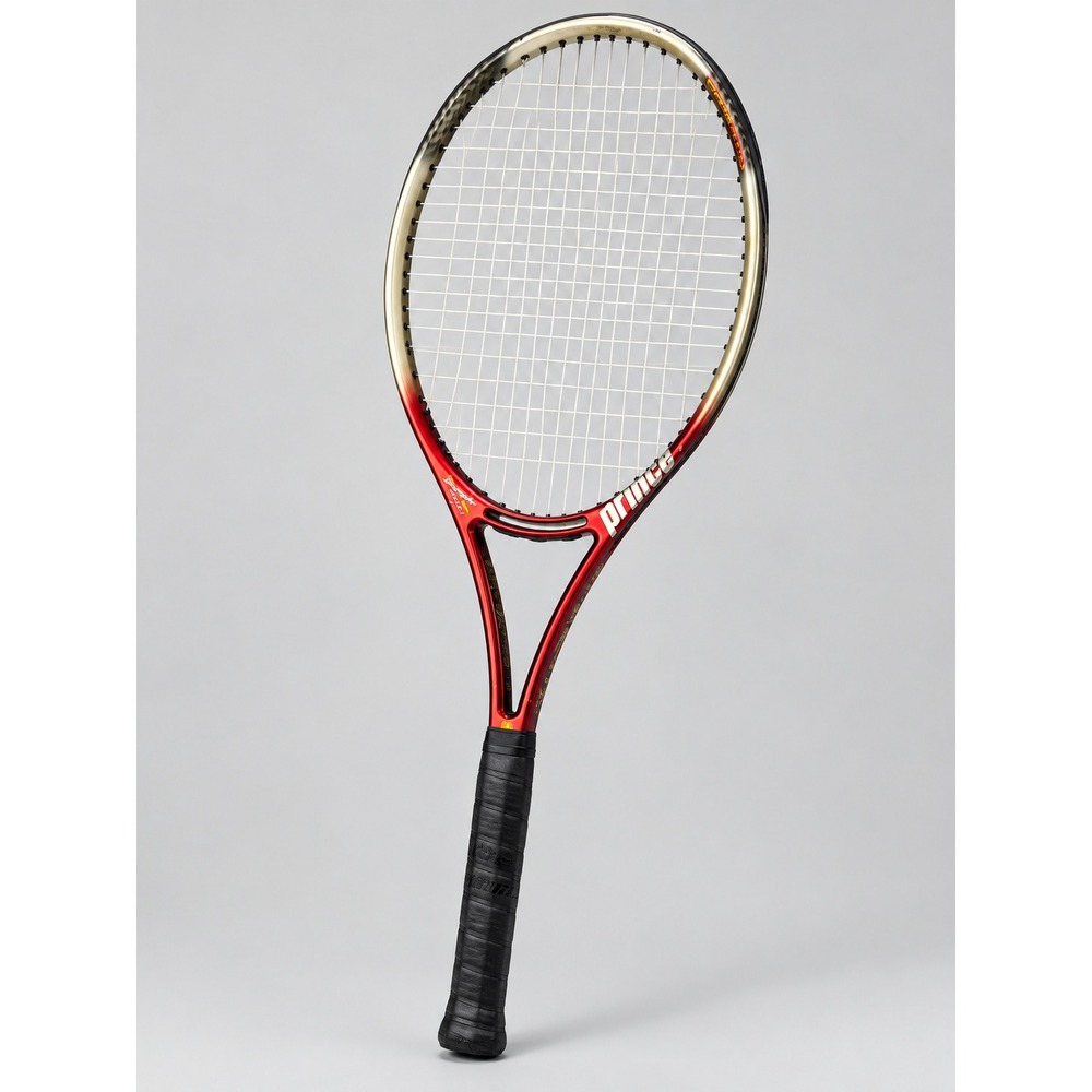 Prince Triple Threat Warrior Tennis Racquet Red Black Gold Performance Frame